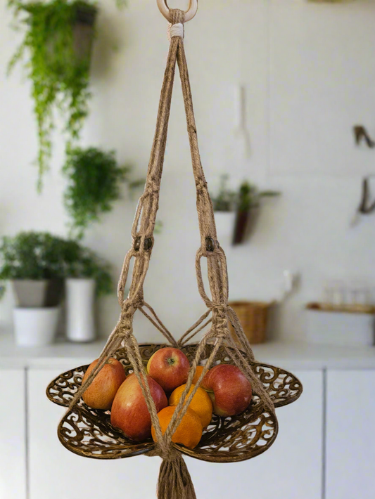 Macrame hanger