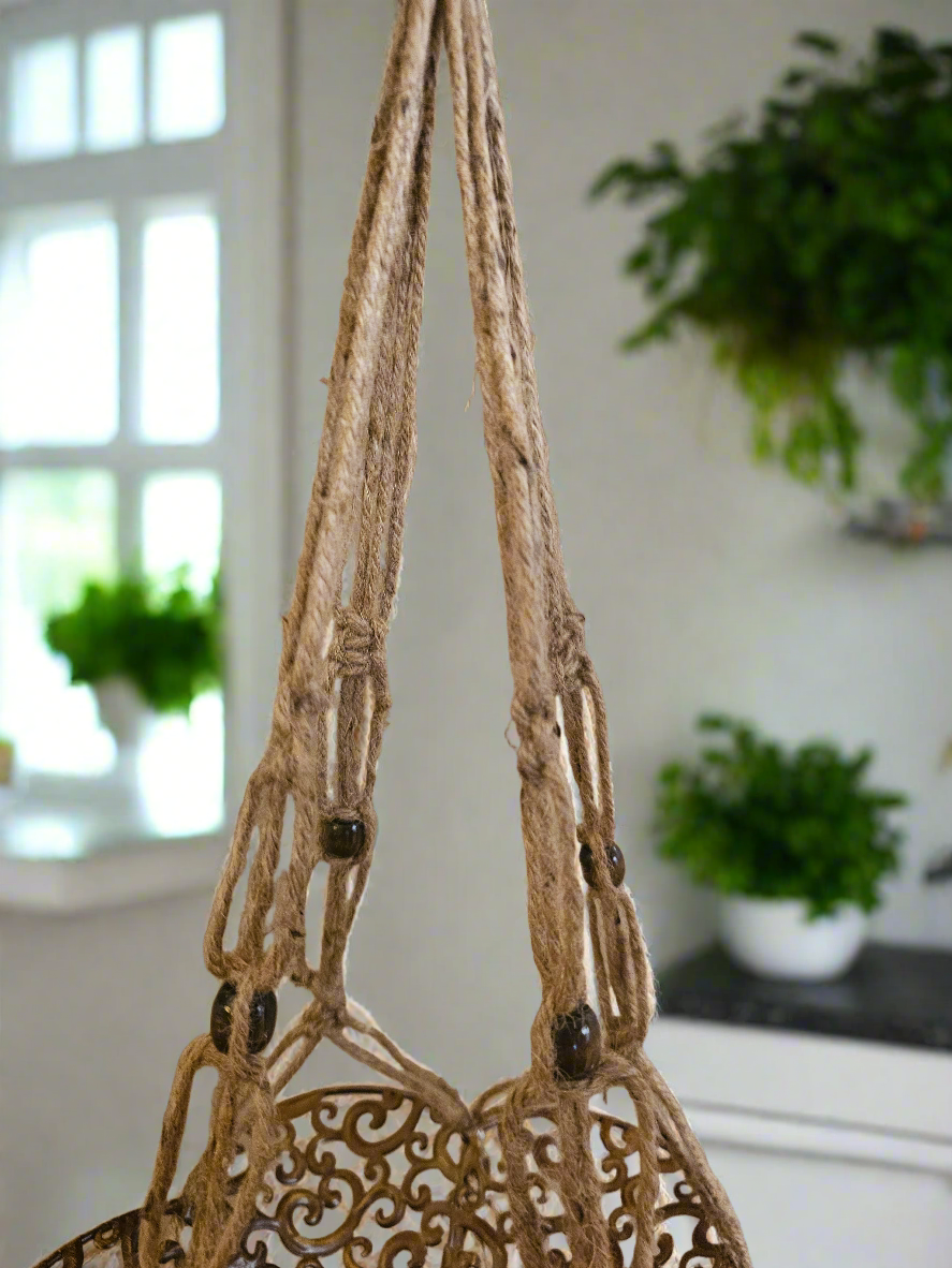 Macrame hanger