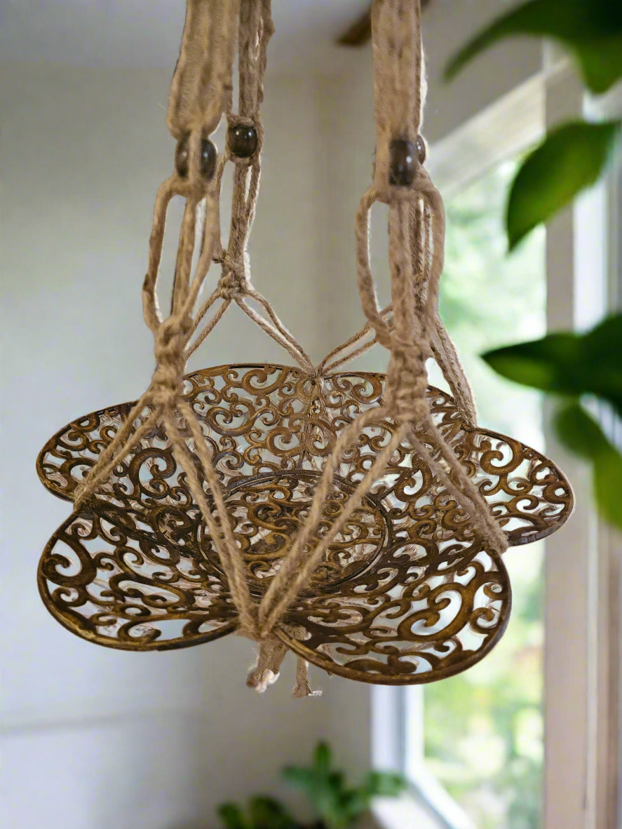 Macrame hanger