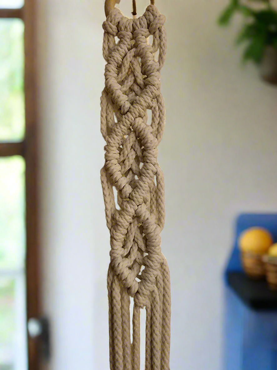 Macrame banana hanger