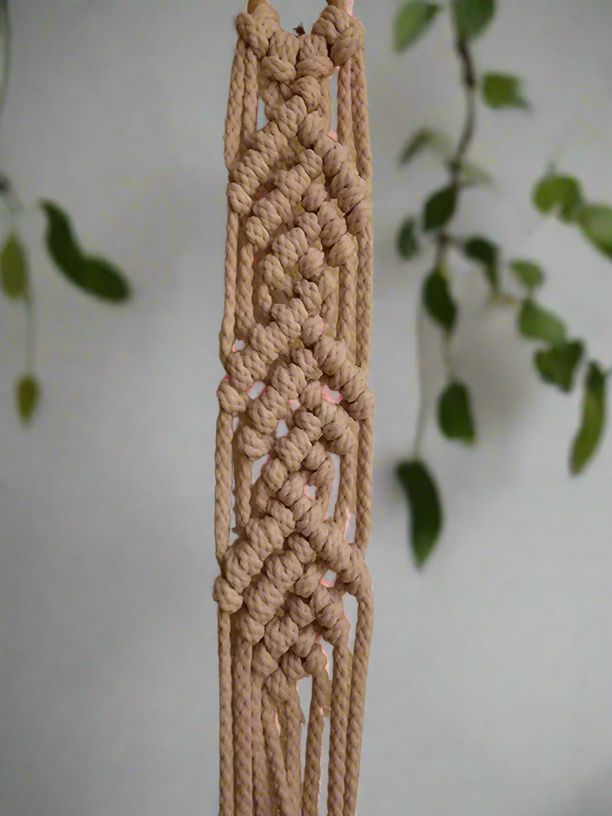 Macrame banana hanger