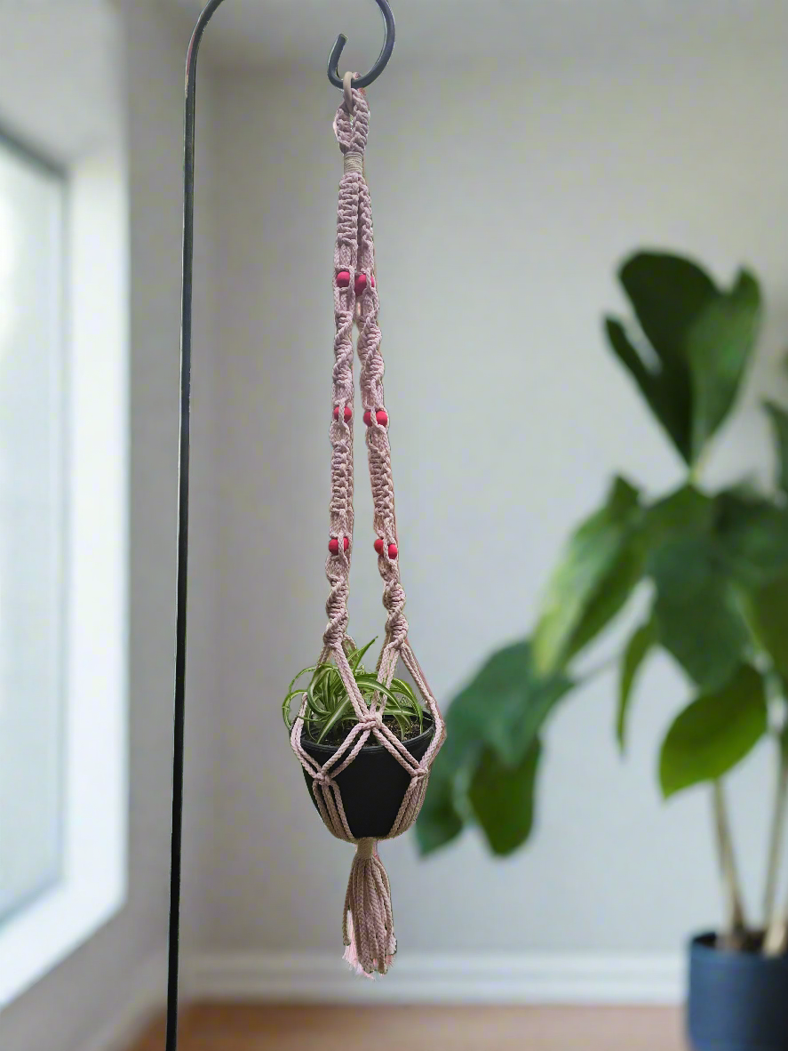 Macrame plant hanger