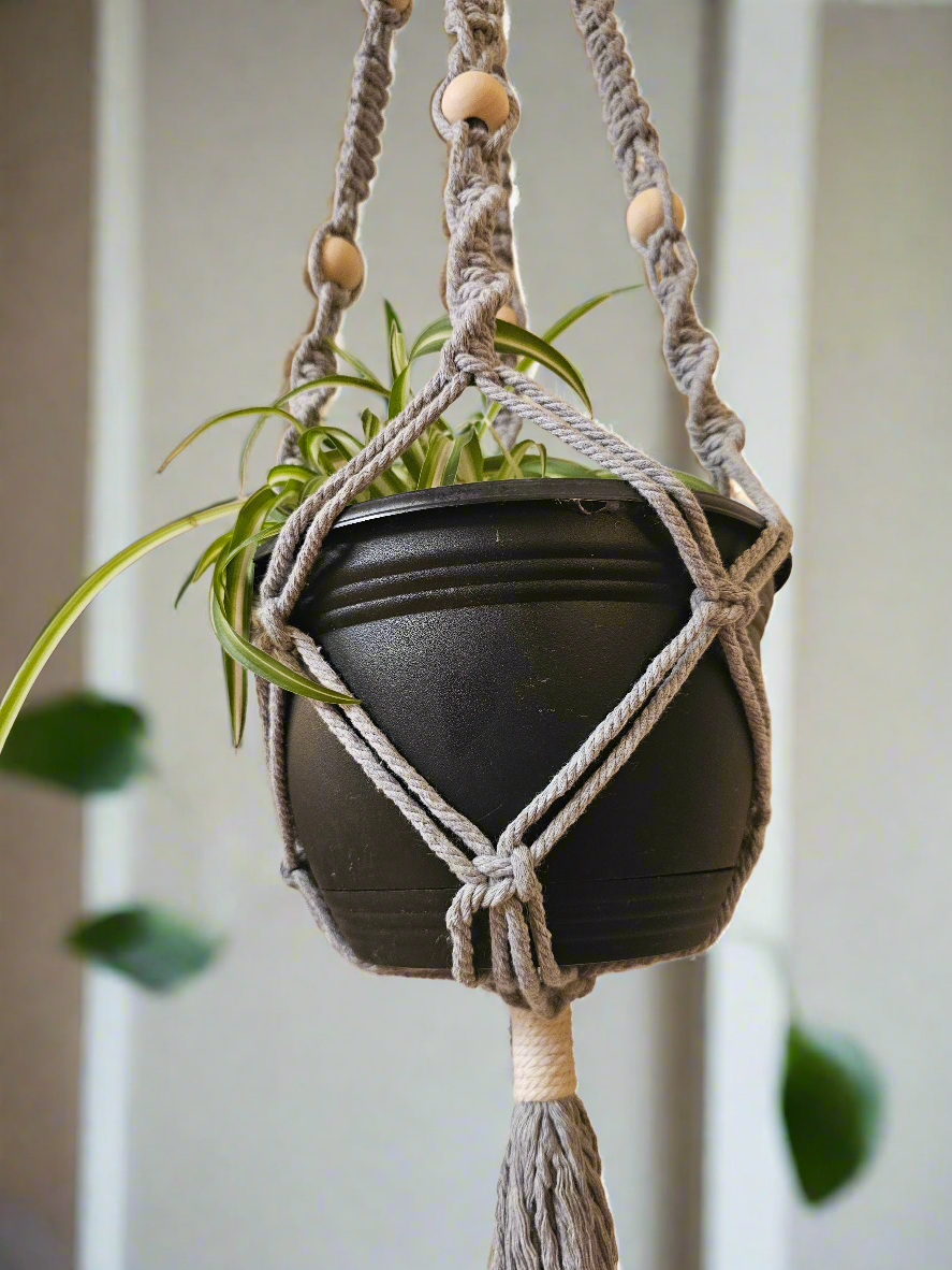 Macrame plant hanger